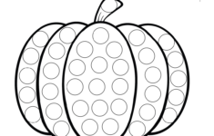 Pumpkin Do A Dot Worksheet - The Resourceful Mama with Dot To Dot Pumpkin Printable