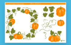 Pumpkin Frame And Clip Art for Pumpkin Picture Frame Printable