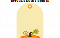 Pumpkin Gift Tag Clip Art – Daily Art Hub // Graphics, Alphabets &amp; Svg with regard to Pumpkin Gift Tags Printable