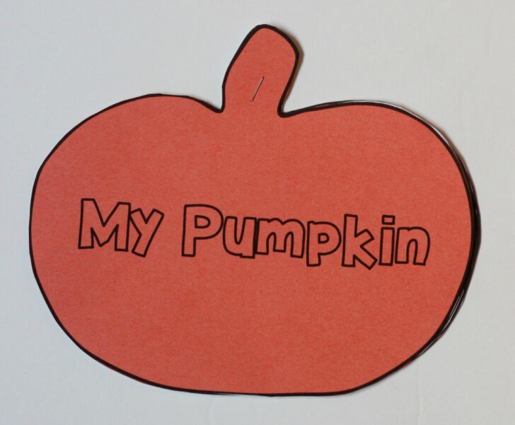 Free Printable Pumpkin Book