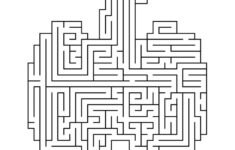 Pumpkin Maze Printable For Fall Or Halloween | Math = Love for Pumpkin Maze Printable Free