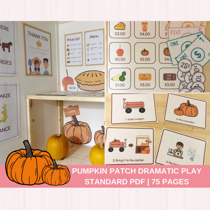 Pumpkin Patch Dramatic Play Printables