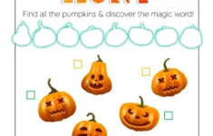 Pumpkin Scavenger Hunt For Kids - Lock Paper Escape throughout Pumpkin Scavenger Hunt Printable