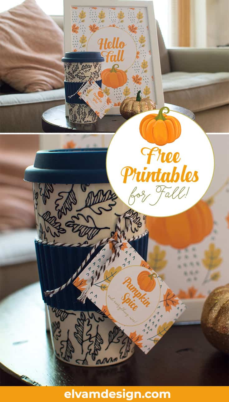 Pumpkin Spice And Everything Nice Free Fall Printables - Elva M with regard to Pumpkin Spice And Everything Nice Free Printable