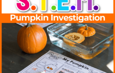 Pumpkin Stem Activity + Free Printable - Life Over C'S regarding Free Printable Pumpkin Investigation Worksheet