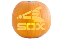 Pumpkin Stencils | Chicago White Sox inside Printable Baseball Pumpkin Stencil