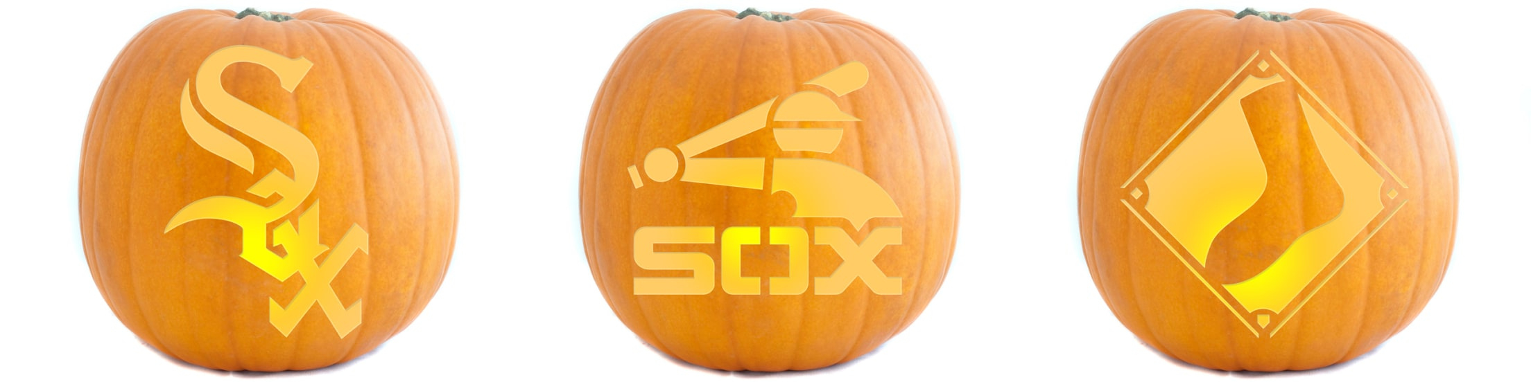 Pumpkin Stencils | Chicago White Sox inside Printable Baseball Pumpkin Stencil