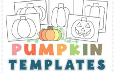 Pumpkin Template (Free Printables) - Superstar Worksheets with Free Printable Pumpkins For Bulletin Boards
