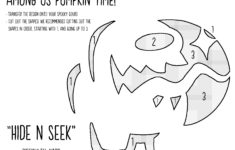 Pumpkin Time Is Among Us | Innersloth - Creators Of Among Us And inside Among Us Pumpkin Carving Stencils Printable