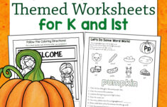 Pumpkin Worksheets - Mamas Learning Corner with Pumpkin Activities For Kindergarten Printables