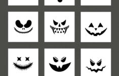 Scary Pumpkin Stencils: Free Printable! - Friday We'Re In Love throughout Scary Pumpkin Printable Stencils