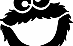 Sesame Street: Cookie Monster (Pumpkin Stencil - Pumpkin Pattern intended for Cookie Monster Pumpkin Stencil Printable