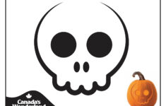 Skeleton (Free Pumpkin Stencil - Pumpkin Pattern - Pumpkin intended for Skull Pumpkin Carving Stencils Printable
