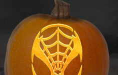 Spiderman Pumpkin Stencils: 13 Free Printable Spider-Man Templates with Spiderman Pumpkin Template Printable