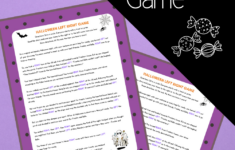 Spooky Halloween Left Right Game - Free Printable Adventure! with Pass The Pumpkin Left Right Game Free Printable