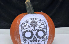 Sugar Skull Pumpkin Tutorial - News for Free Printable Pumpkin Carving Stencils Sugar Skull