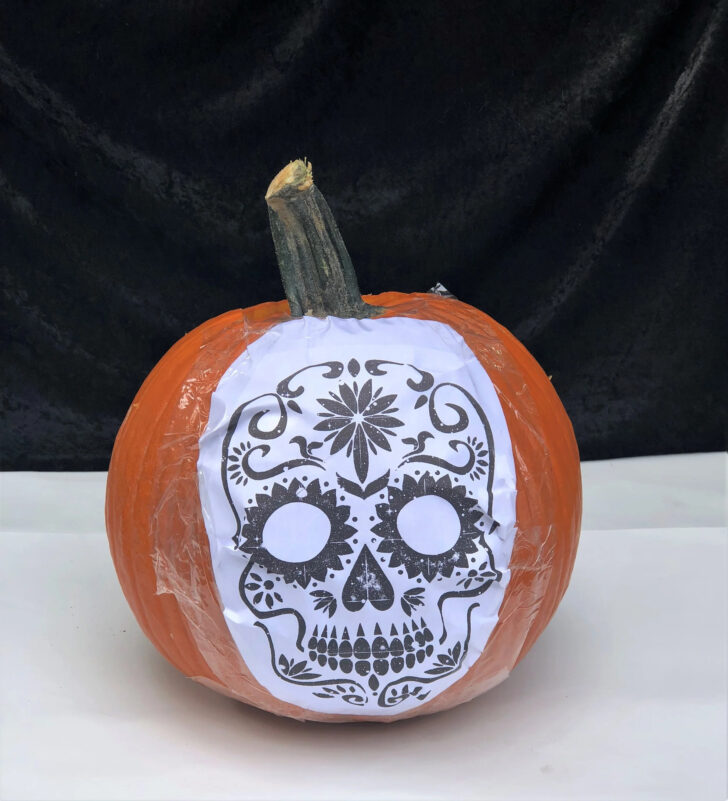 Free Printable Pumpkin Carving Stencils Sugar Skull
