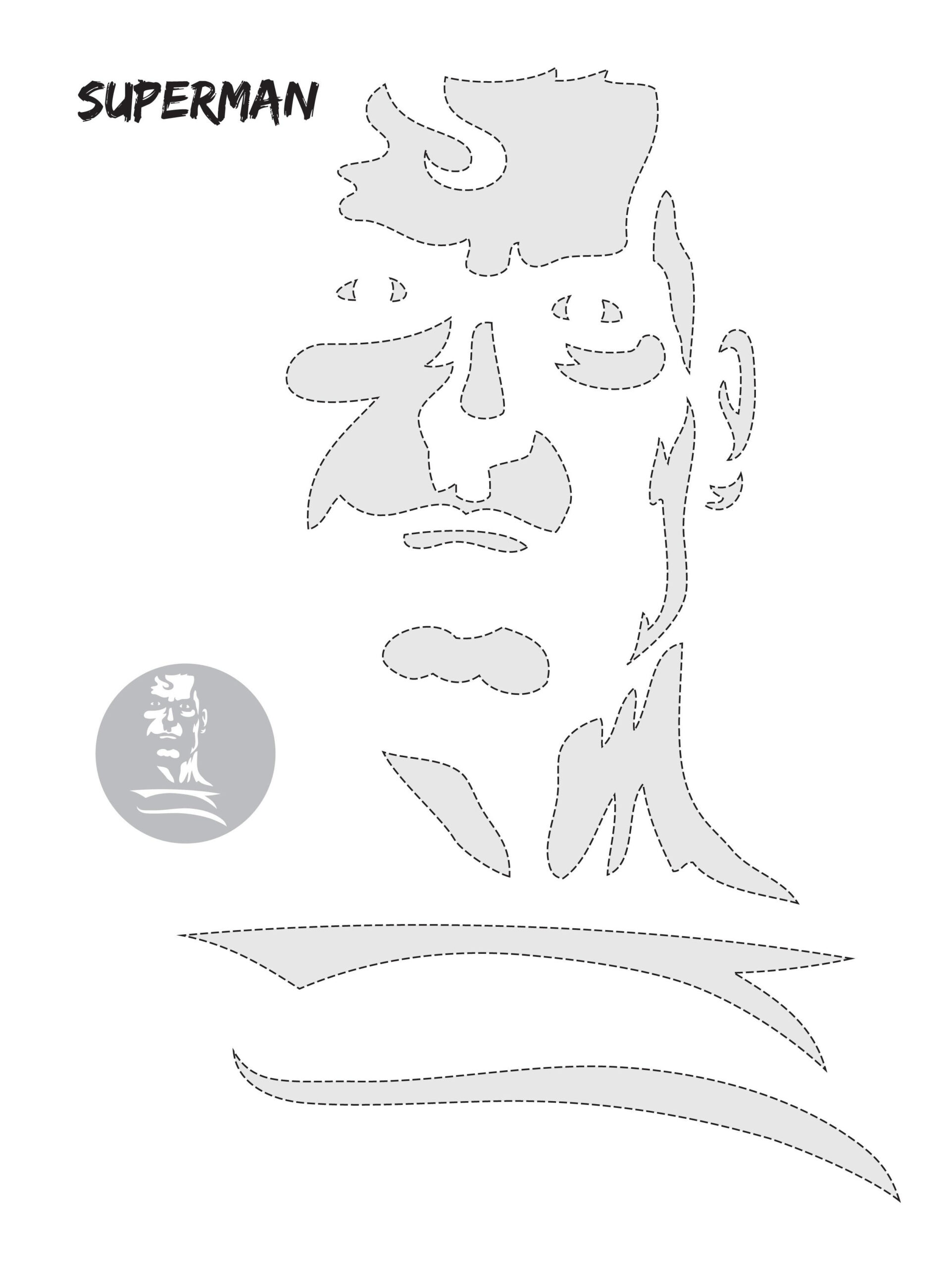 Superman (Free Pumpkin Stencil - Pumpkin Pattern - Pumpkin within Superman Pumpkin Stencil Printable