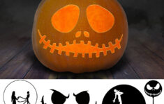 The Best Jack Skellington Pumpkin Carving And Painting Printables in Jack Skellington Pumpkin Carving Template Printable