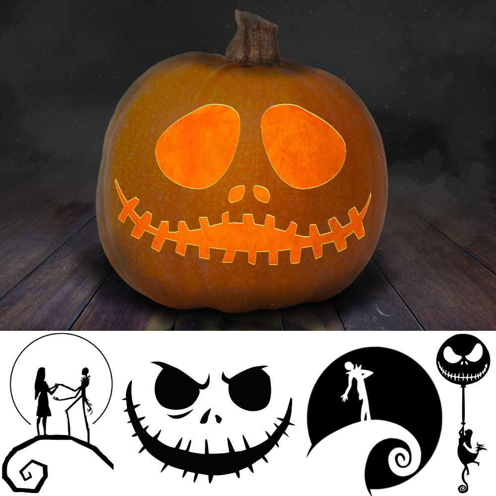 The Best Jack Skellington Pumpkin Carving And Painting Printables pertaining to Free Printable Pumpkin Carving Patterns Jack Skellington