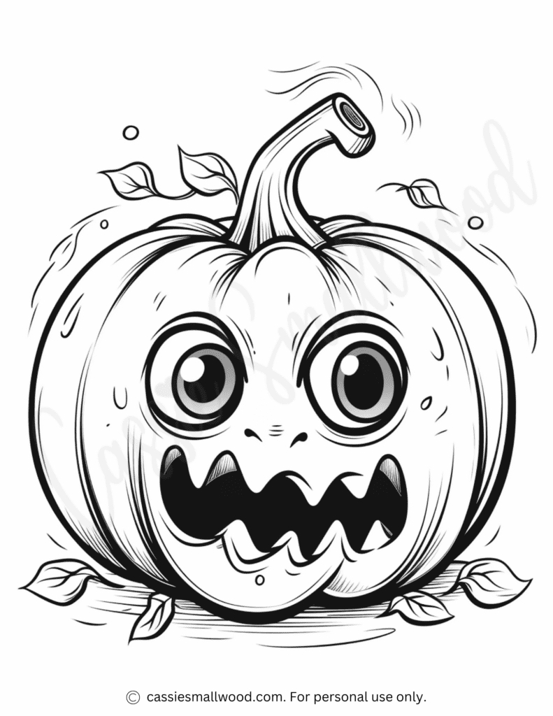 The Best Pumpkin Coloring Pages (Free Printable) - Cassie Smallwood in Pumpkin Color Pages Free Printable