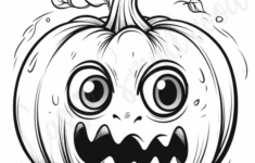 The Best Pumpkin Coloring Pages (Free Printable) - Cassie Smallwood regarding Free Printable Pictures of Pumpkins to Color