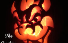 The Creative Cubby: October 2015 with Printable Bowser Pumpkin Stencil