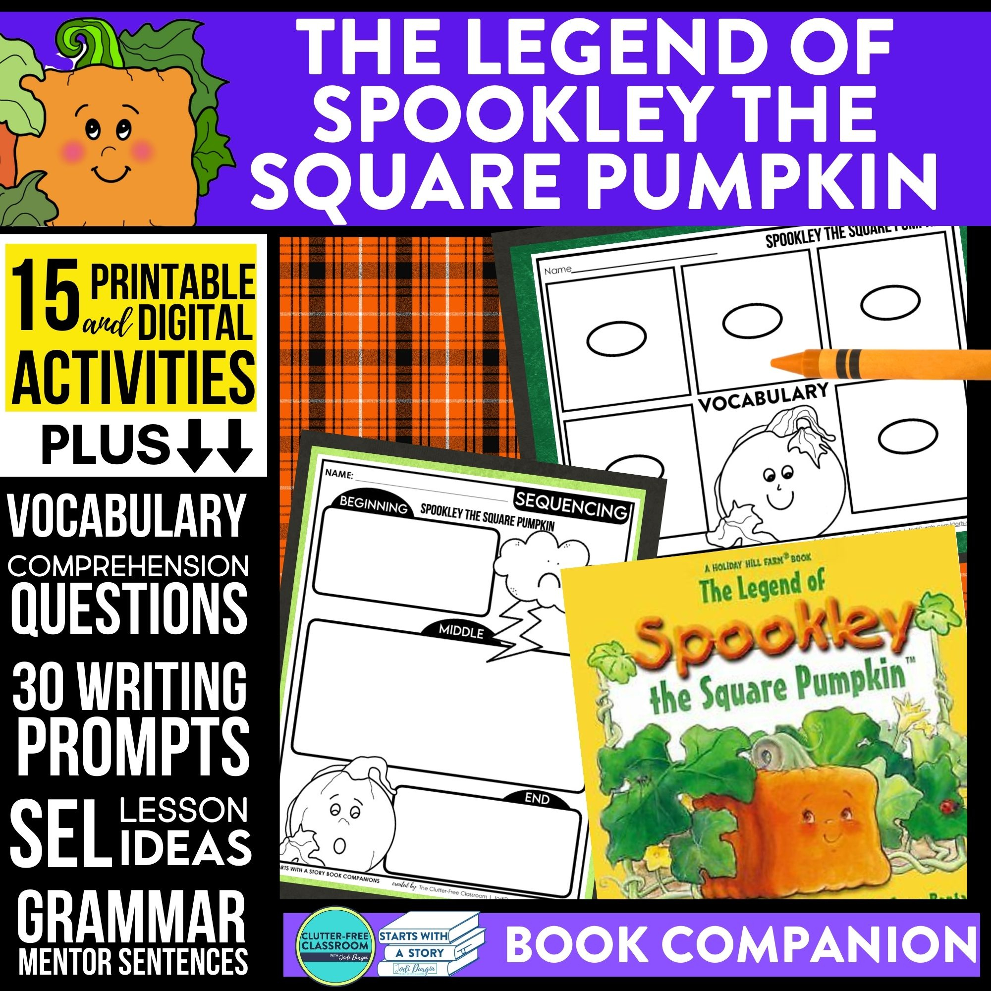 The Legend Of Spookley The Square Pumpkin Activities And Lesson inside Spookley The Square Pumpkin Printable Book