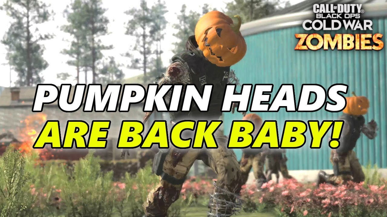 The Pumpkin Heads Are Back! Cold War Zombies (Haunting Event 2022) inside Cold War Zombies Pumpkin Heads