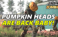The Pumpkin Heads Are Back! Cold War Zombies (Haunting Event 2022) throughout Cold War Zombies Pumpkin