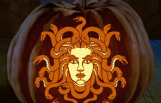 The Pumpkin Wizard - All Access Members Only with regard to Printable Medusa Pumpkin Stencil