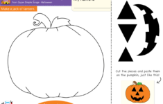 This Is The Way We Carve A Pumpkin Worksheet - Make A Jack-O with regard to Pumpkin Cut And Paste Printables