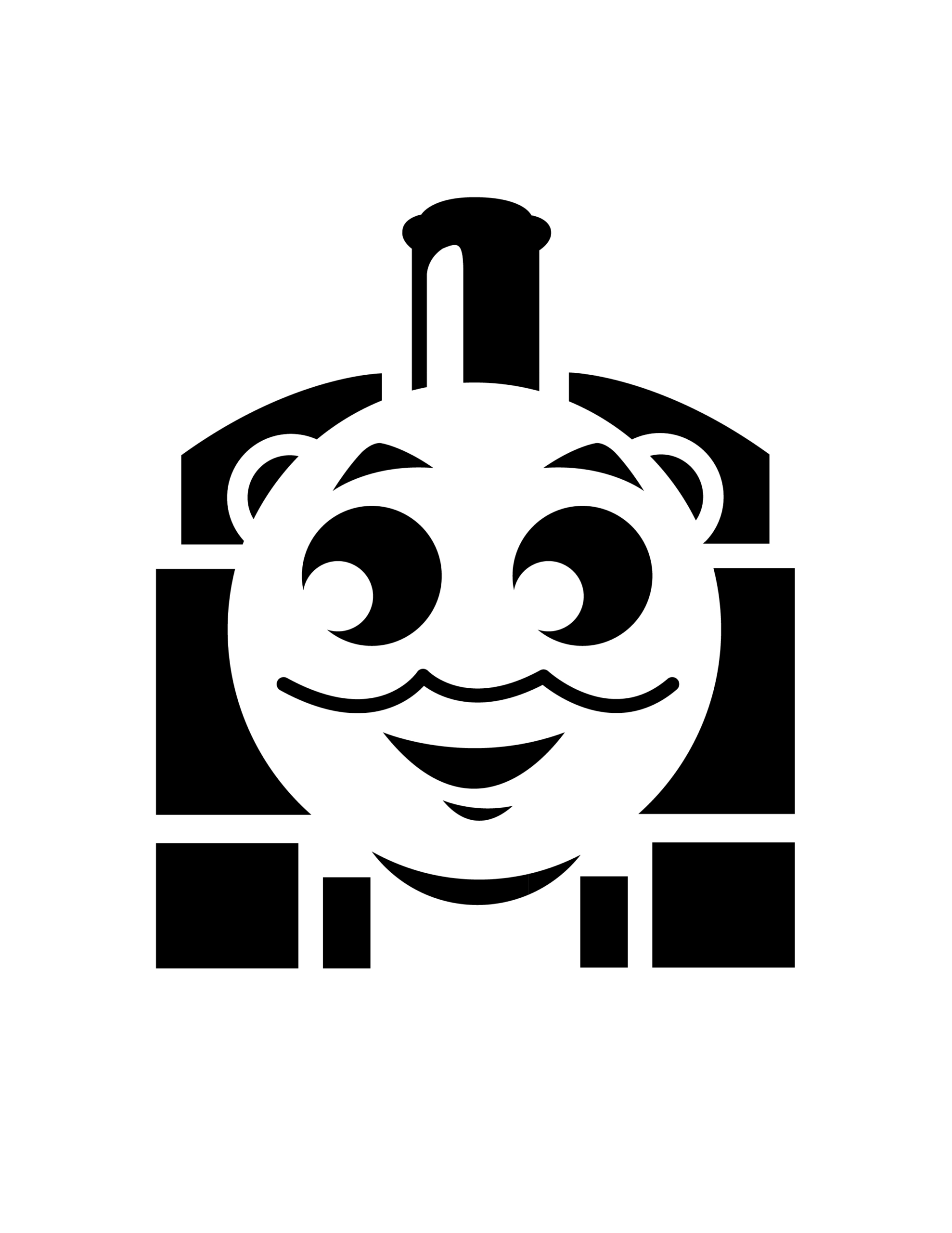 Thomas &amp;amp; Friends (Pumpkin Stencil - Huwaran Ng Kalabasa - Template regarding Printable Thomas Pumpkin Stencil