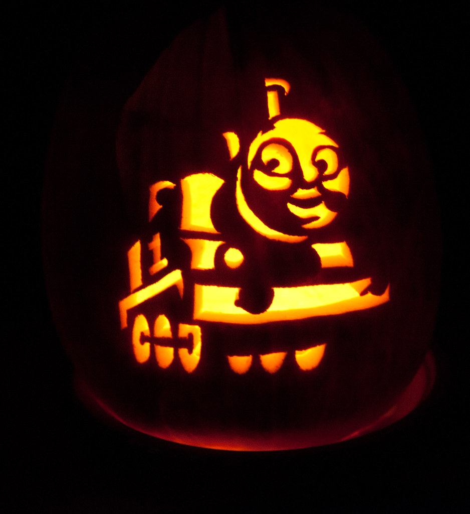 Thomas The Tank Engine Pumpkin | Gone-Walkabout | Flickr with regard to Printable Thomas Pumpkin Stencil