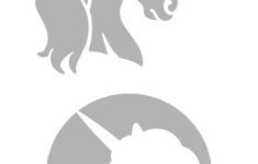 Unicorn Stencils Free - 14 Free Pdf Printables | Printablee in Printable Outline Unicorn Pumpkin Stencil