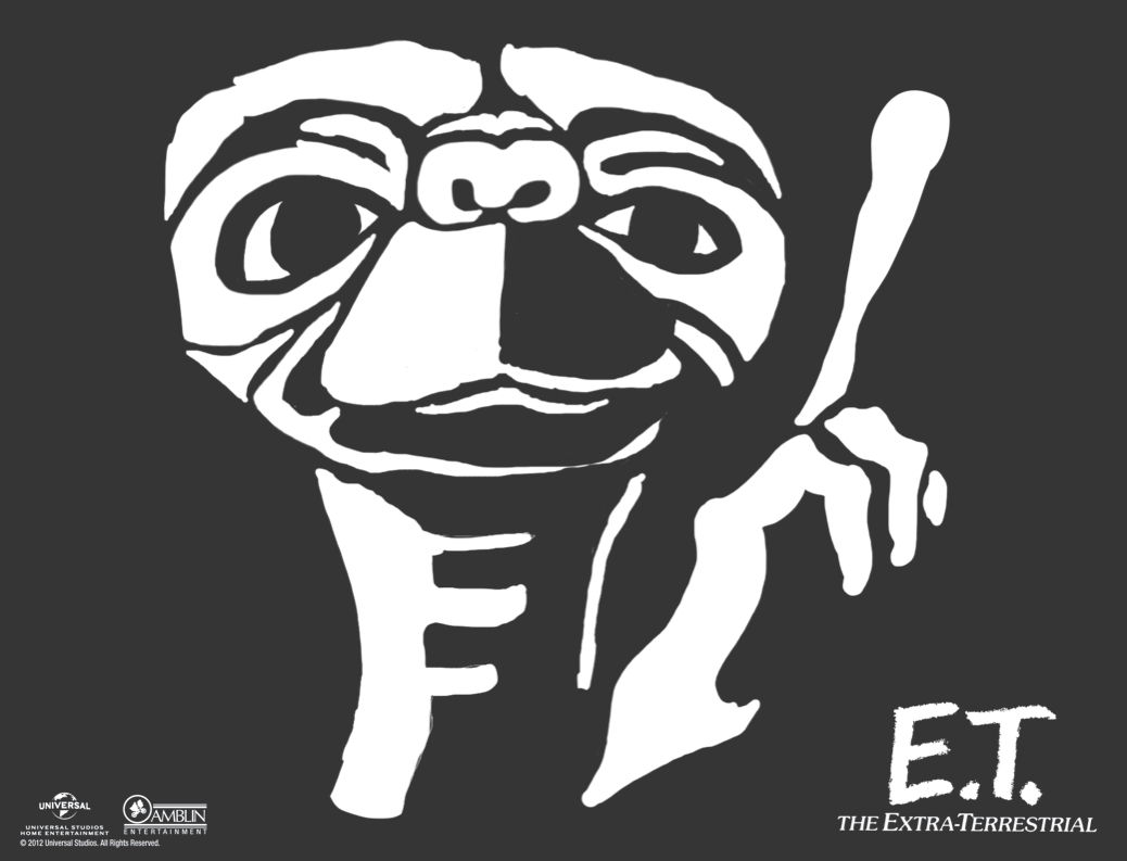 Use This Stencil To Create Your Own E.t. Jack-O-Lantern This Fall! in Et Pumpkin Stencil Printable