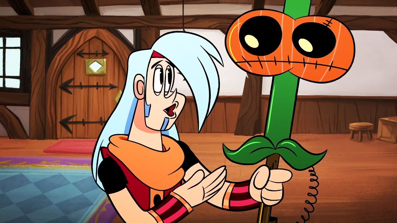 Vlog: Zombie Pumpkin Magisword | Mighty Magiswords | Cartoon Network for Mighty Magiswords Zombie Pumpkin Magisword