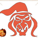 Witch (Free Pumpkin Stencil – Pumpkin Pattern – Pumpkin Template for Free Printable Witch Pumpkin Stencil