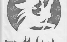 Witch (Free Pumpkin Stencil - Pumpkin Pattern - Pumpkin Template intended for Witch Pumpkin Stencils Free Printable