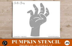 Zombie Hand Kürbis Schablone, Halloween Kürbis Schablone, Jack O with regard to Zombie Hand Pumpkin Stencil