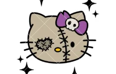 Zombie Hello Kitty Halloween Svg - Vectplace for Zombie Hello Kitty Pumpkin