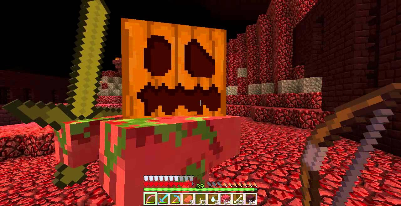 Zombie Pigman Pumpkin Head! pertaining to Zombie With Pumpkin Head Minecraft