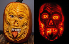Zombie Pumpkin Carvingjulio :: Behance intended for Zombie Pumpkin Faces Stencils